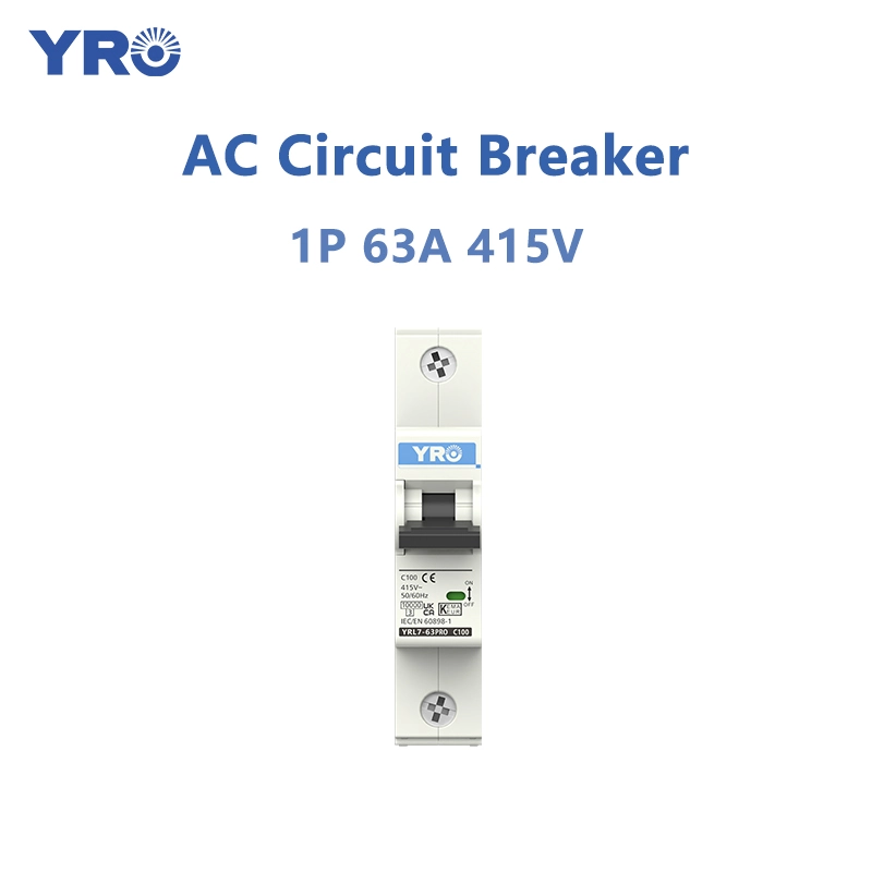 1p 50-63a Certification Circuit Breaker Pro Pro