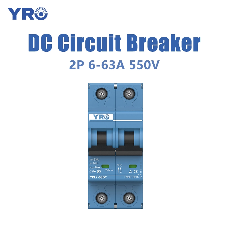 2P 6-63A 550V DC Breaker