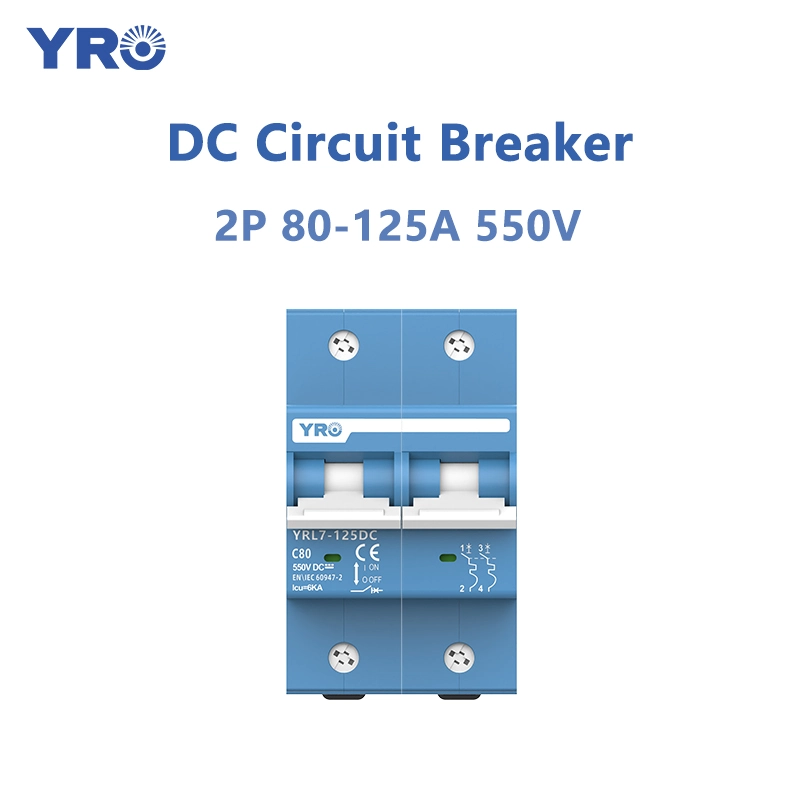 2P 80-125A 550V DC Breaker