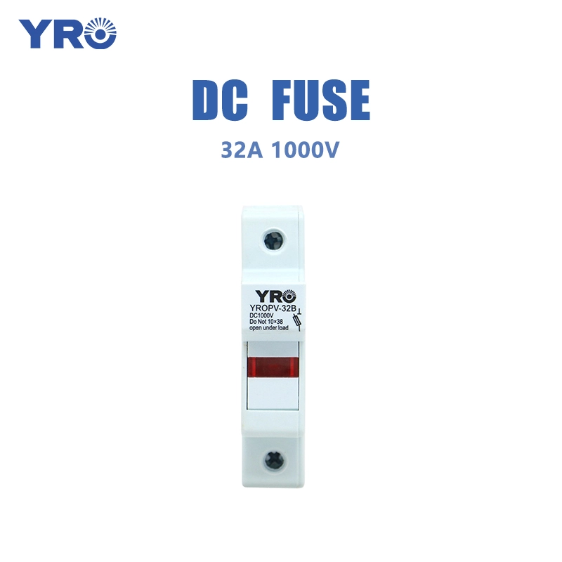 32A 1000V DC Fuse Holder พร้อมไฟแสดงสถานะ