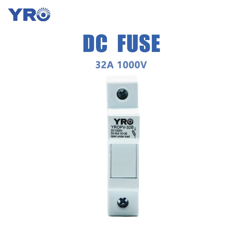 32A 1000V DC Fuse Holder โดยไม่มีไฟแสดงสถานะ
