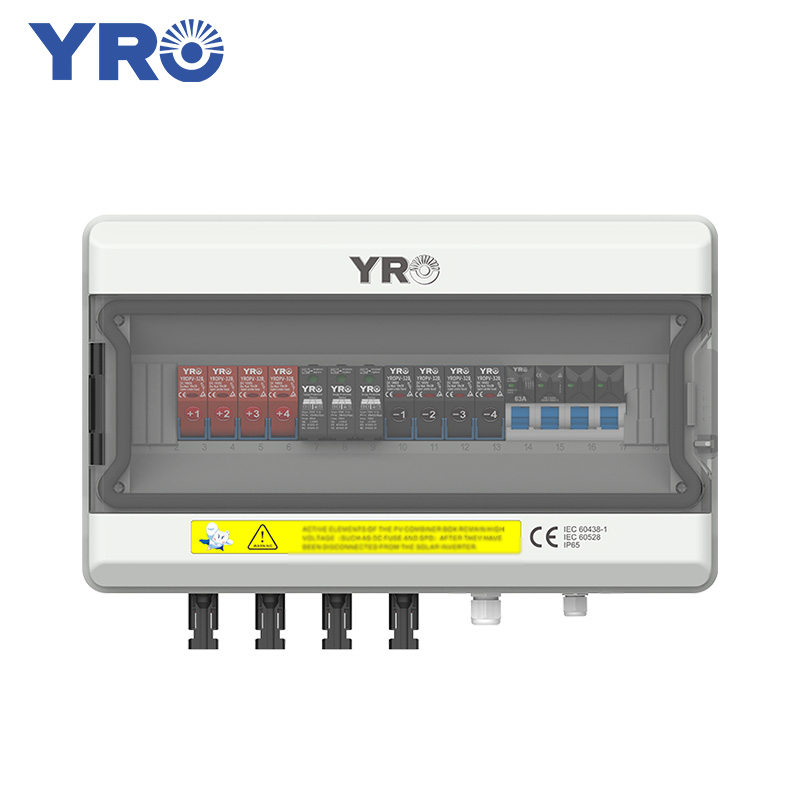 กล่องกระจายพลังงานแสงอาทิตย์ 4 In 1 Out 1000V DC