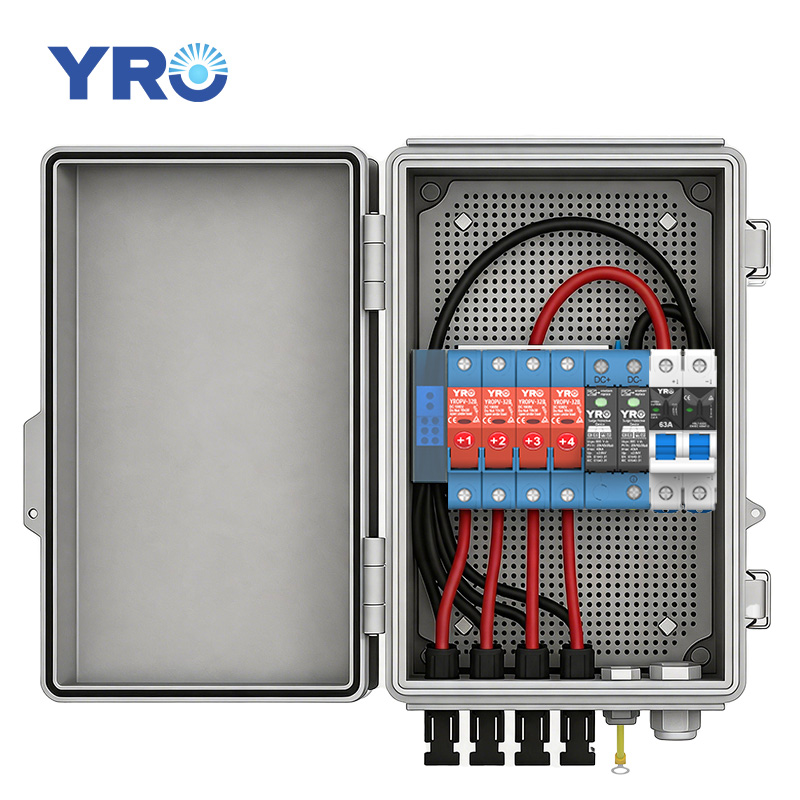 กล่องกระจาย ABS 4 In 1 Out 500V DC