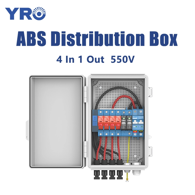 4 in 1 out 550V DC ABS ABS Distribution