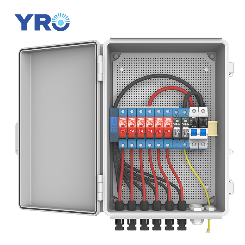 กล่องกระจาย ABS 6 In 1 Out 500V DC